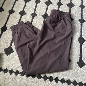 Purple women’s joggers